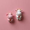 Three-Dimensional Personality Calf Refrigerator Magnet Animal Holding Love Cartoon Cute Creative Art Design Post-It Message