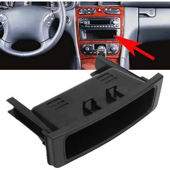 Center Console Organizer Tray, Armrest Secondary Storage Box Center Console Storage Tray 20368302917C45 Compatible with C Class W203