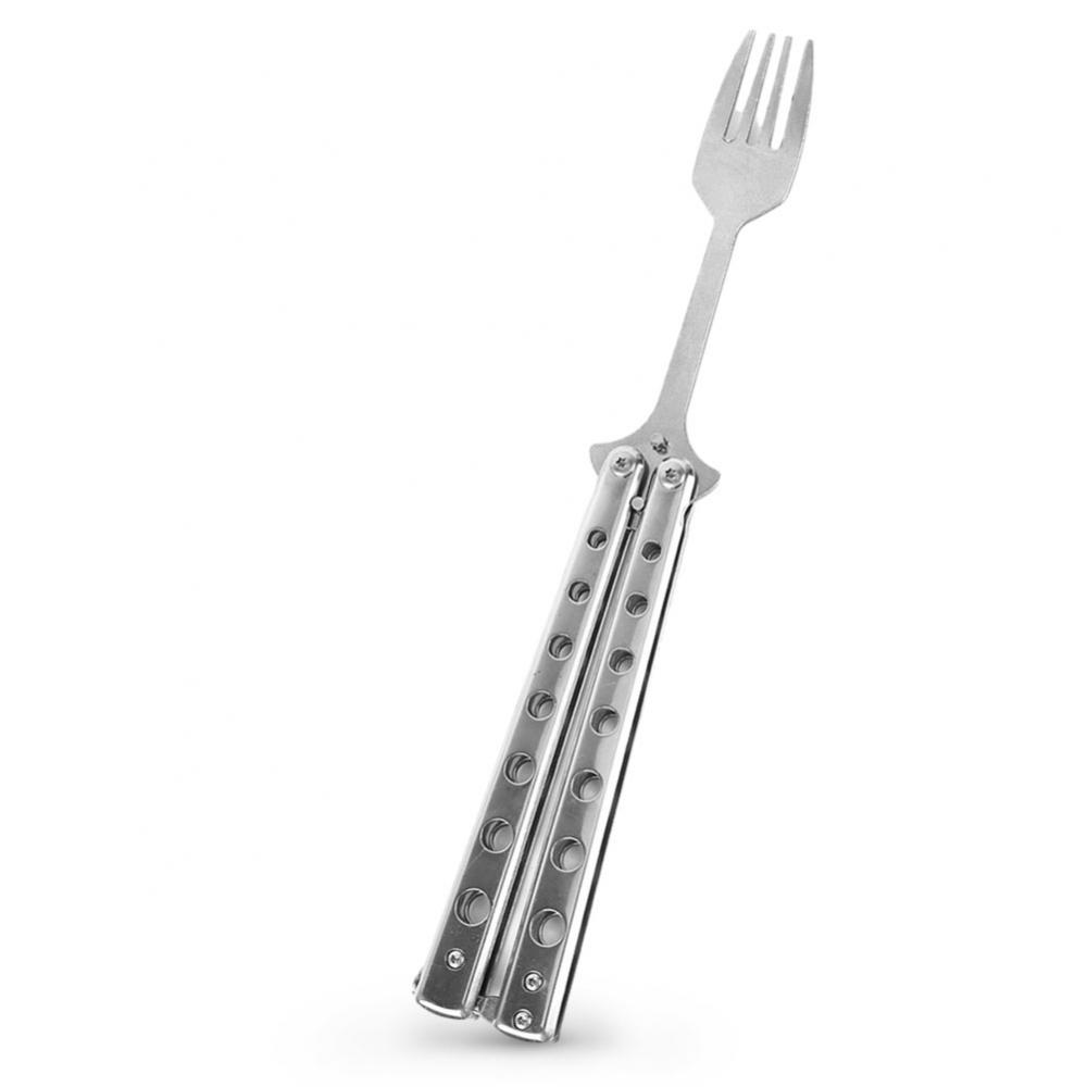 

Уличная посуда Предпочтительный материал Полая обработка Ложка Вилка Уличная кухонная утварь Складная посуда Складное хранение Складной