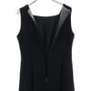 FOXEY made in Japan No sleeve Knee-length dress 40 Navy Women Used