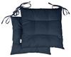 Vargottam Indoor Outdoor Tufted Square Seat Patio Cushion Set Of 2 Water Resistant Patio Furniture Seat Cushion 19 inches