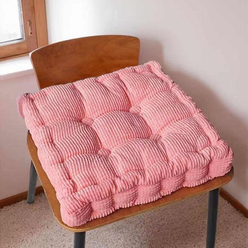 Corn Kernel Velvet Seat Cushion - Thickened Cotton Pad for Sofa, Car, Window, Chair, and Stool