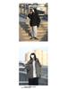 Women's Thickened Fleece-Lined Cotton Jacket, Japanese Academy Style, Unisex Warm Hooded Winter Coat