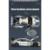 1/24 Scale M4 Alloy Model Car for Kids, Diecast Metal, Racing Car Toy, Sound Light, Boy Gift Collection