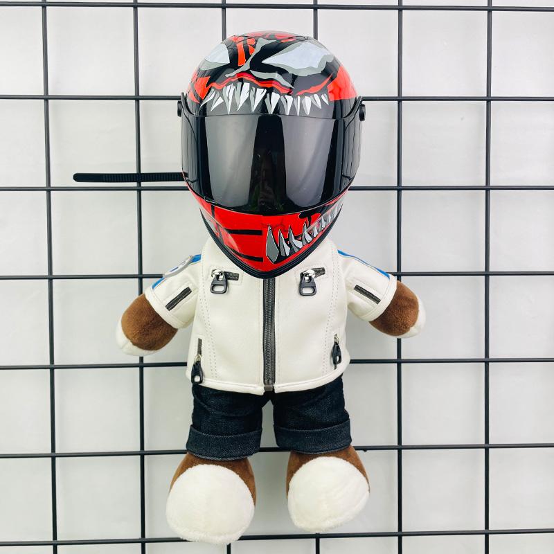 Mini helmet Five generations of Venom Home Ornaments Motorcycle Pendant Riding Decoration Trunk