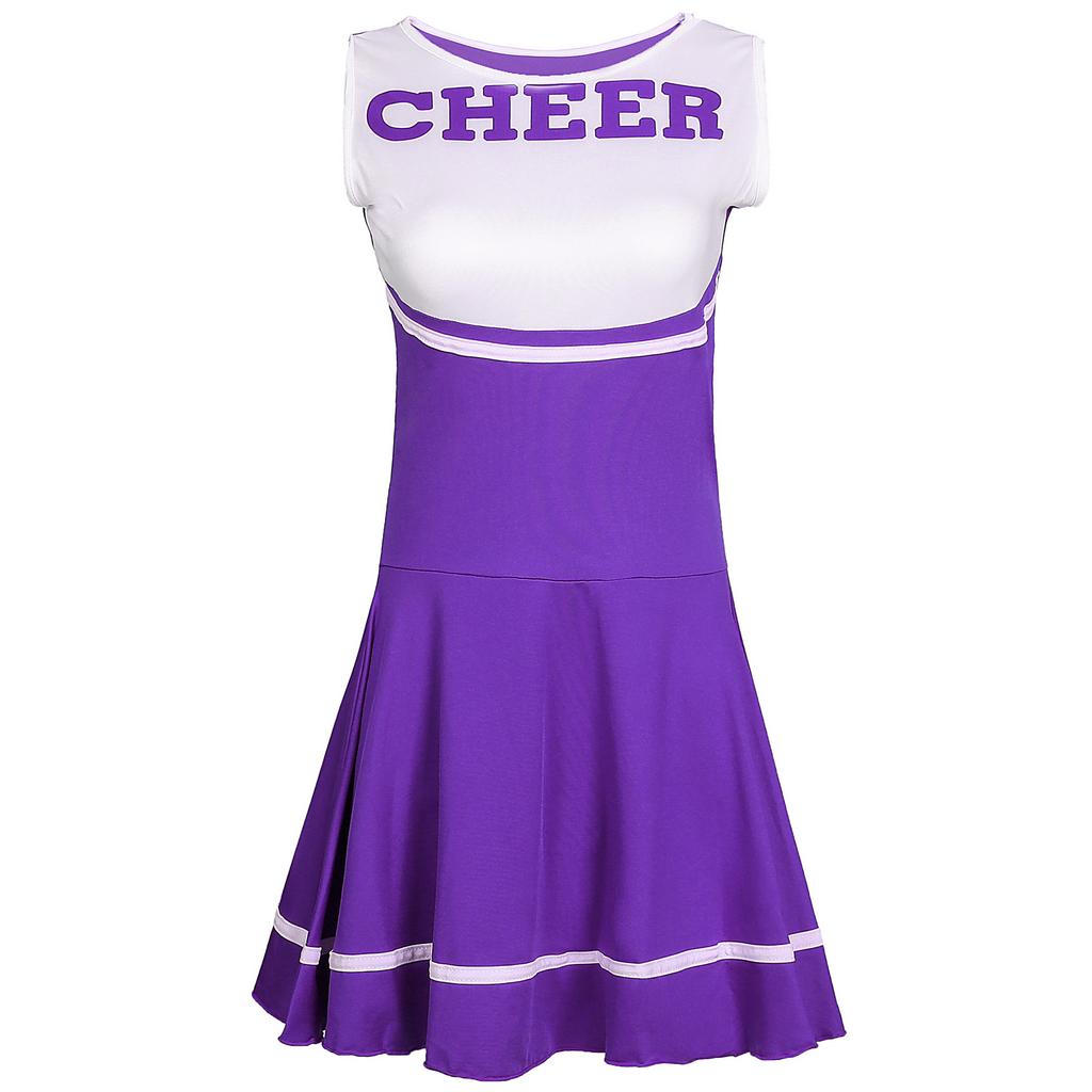 Women's cheerleading uniform, game role-playing, European and American adult women's sexy baby cheerleading costume