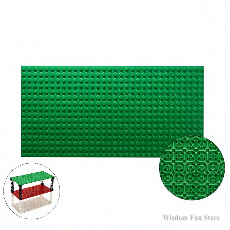 Placca Base 16x32 Punti Blocchi da Costruzione Muro di Mattoni Double-Sided Base Blocchi di Assemblaggio MOC DIY Accessori Compatibili Mattoni Principali