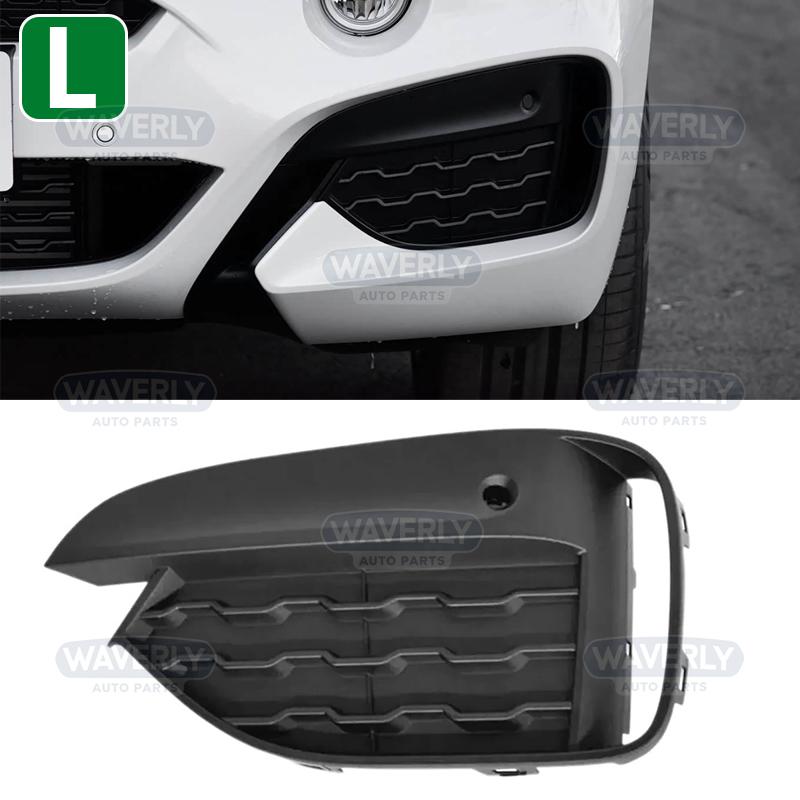 for 2015-2019 BMW F16 X6 35i 35iX 50iX Front Bumper Fog Light Grill Grille Cover 51118069333 51118069334 Left 51118069333