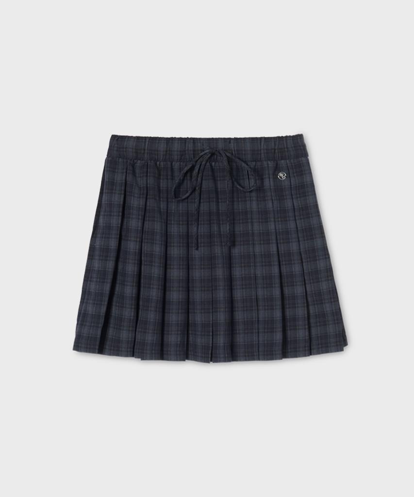 Who.A.U Spring Pleats Skirt / Whwhg2482F