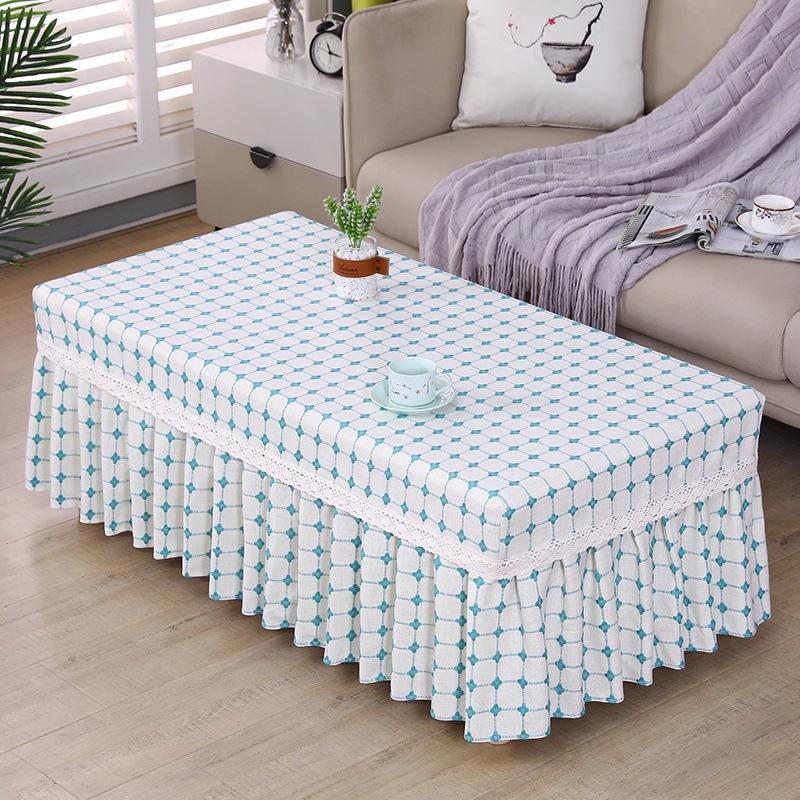 High-Grade Fabric Table Protector: Fully Enclosed Coffee Table or TV Cabinet Cover - Free Shipping