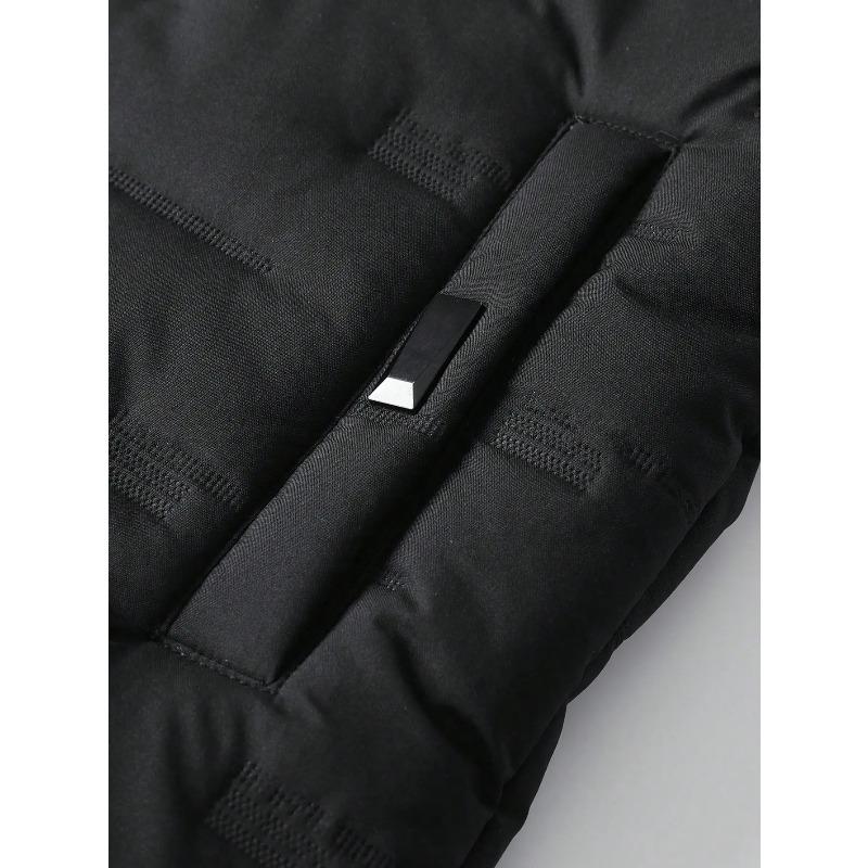 Mens Vest Jacket Warm Sleeveless Jackets Winter Waterproof Keep warm Coat Autumn Stand-up Collar Casual Waistcoat Brand Clothing