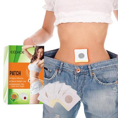 Body Shaping Patch, Anti-orange Peel Care for Abdominal Skin, Firming Both Sides of the Waist and Abdomen, Contour Modification 30Pcs