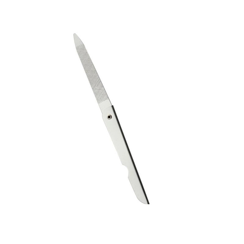 Klappnagelfeile Metall Schleifen Edelstahl Maniküre Pediküre Nagelkunst Werkzeug