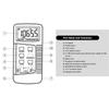 Digital High Temperature Dual Channel Metal Thermometer
