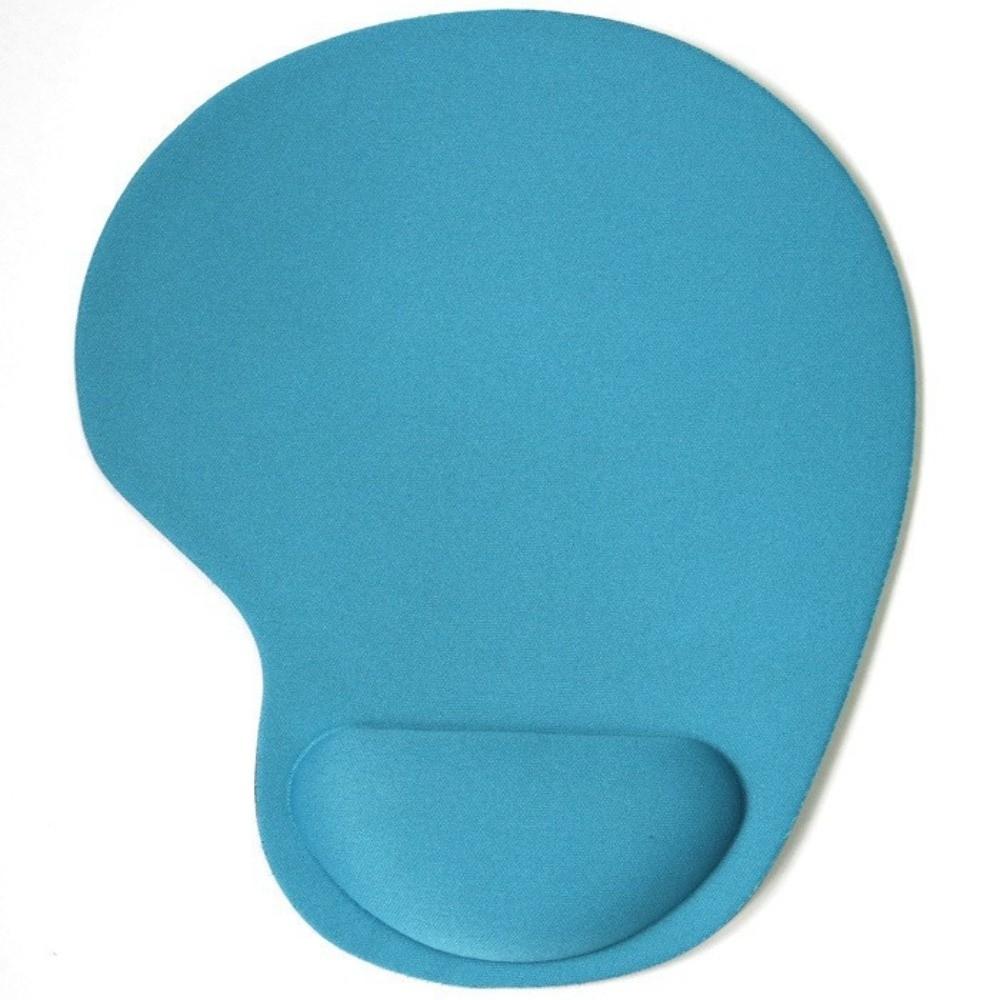 

Premium EVA Mouse Pad with Wrist Support Non-Slip Waterproof Mice Mat Ergonomic Multiple Color Mousepad Computer Use светло-синий