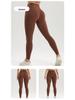 Fuyou Nahtlose High-Waist Yoga-Hose für Damen - Herbst/Winter, Po-Lifting, Beinverlängernde Fitness-Tights