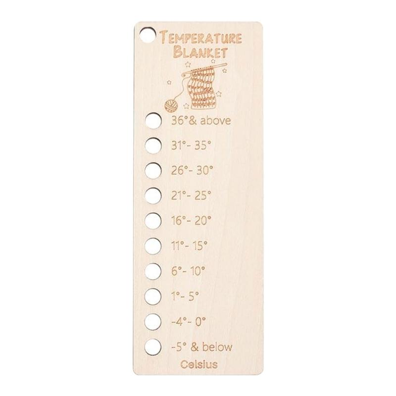 Practical Temperature Blanket Practical Blanket Planner Reusable Color Cards