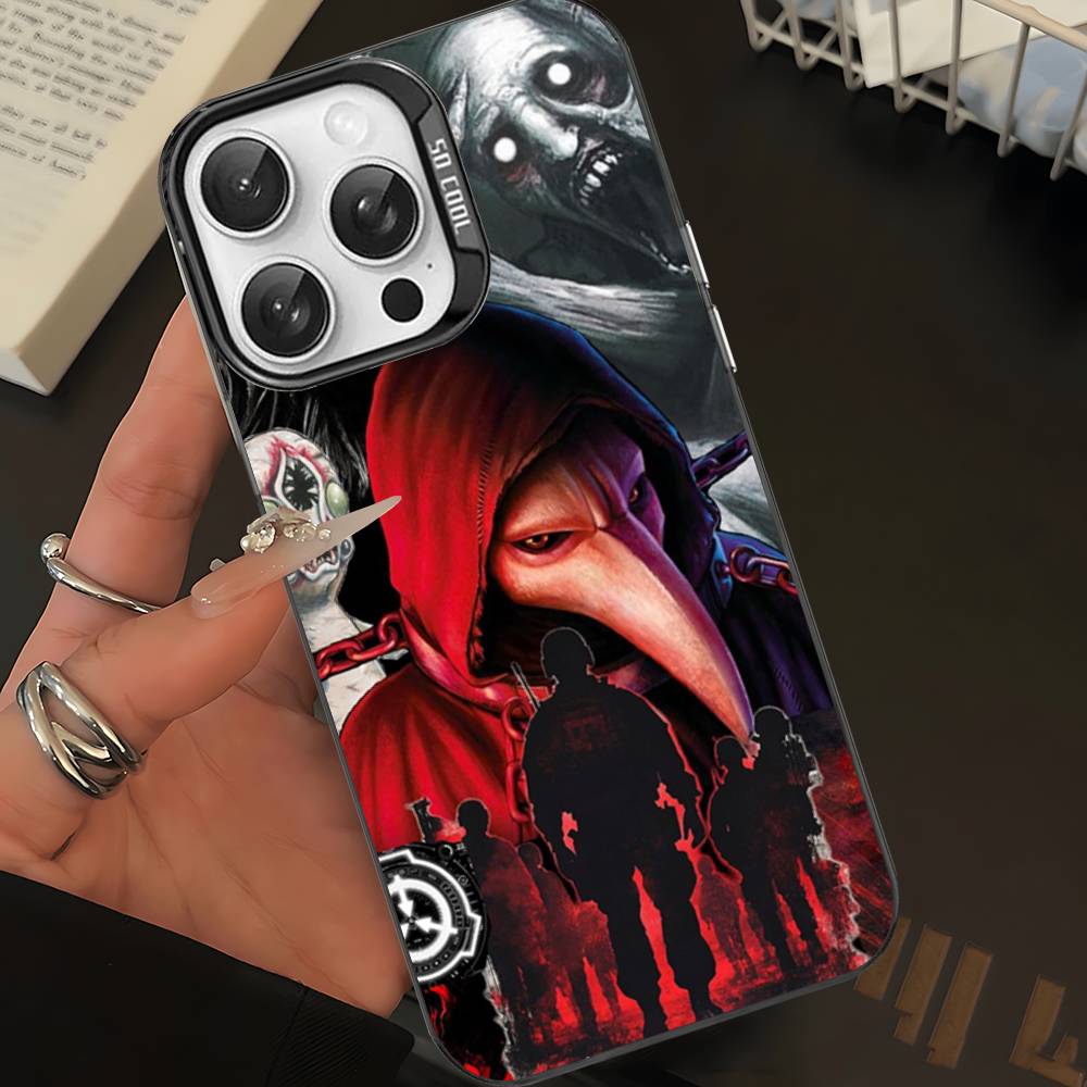 

Популярный Sci-Fi Foundation Scp F-Foundation Чехол для телефона Цвет Серебряный Корпус Для IPhone 17 16 15 14 13 12 11 Pro Max Plus iPhone 13pro max