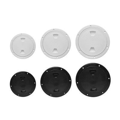 Round Deck Inspection Access Hatch Cover Screw Out Deck Plate for Marine Yacht