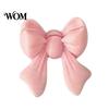 Soft Color Bow Decor Photo Stand, 3D Printed Mini Decorative Rack, Holder Handicraft Display Rack for DIY Crafts Gift Box Packaging Dollhouse