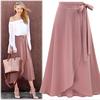 Half Length Skirt for Women In Spring and Autumn, High Waisted Irregular Skirt, Split Skirt, Mid Length Strap Skirt, Women's Skirt