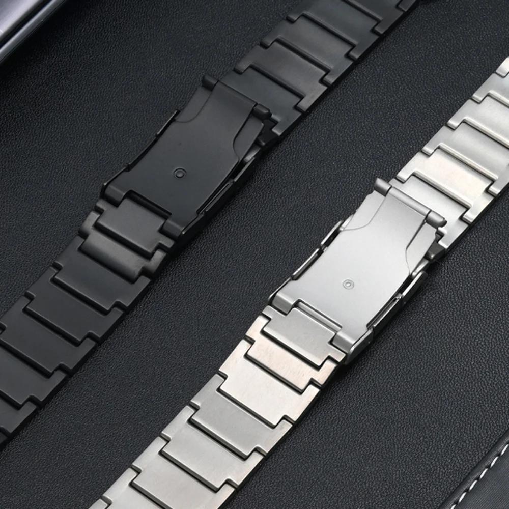 Titanium Band for Samsung Galaxy Watch 8 44mm 40mm 8 Classic 46mm Luxury Strap Correa for GALAXY ULTRA 2025 2024 Mens Bracelet