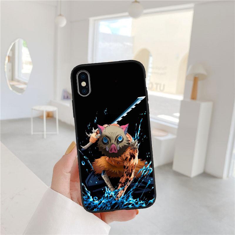 Demon Slayer Art New High-End Shell Phone Case for iPhone SE X XS XR 16E 11 17 Pro Max 8 7 6 6s Plus