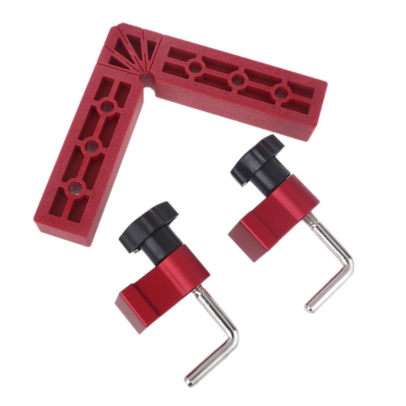 Plastic Positioning Squares Right Angle Clamps 90 Degree Corner Clamp Woodworking Tools for Wood Cabinets Best Gift for