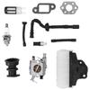 Carburetor Kit Fit for Stihl 021 023 025 MS210 MS230 MS250 250 1123 120 0605 1123 160 1650 Chainsaw