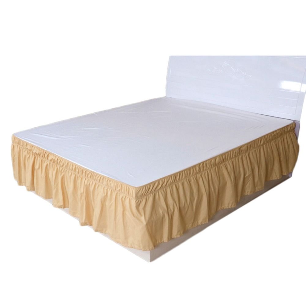 Ruffles Bed Dust Cover Princess Style Bed Sheet Soft Bed Skirt  Household