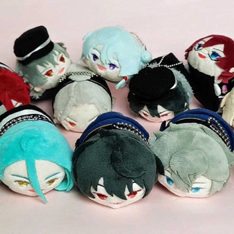 13 Style 9cm Ensemble Stars Plush Stuffed Toys Eichi Hibiki Wataru Ogami Koga Ran Nagisa Doll Screen Wipe Pendant  for Kids