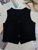 2026 Summer Casual Slim Fit Sleeveless Vest for Women – European & American Style