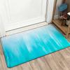 Abstract Blue Doormat Mat Outdoor Indoor Rug Welcome Entrance Mat Home Decor Decorative Modern Beach Coastal Bath Mat Anti Slip