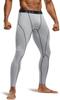 Compression Sports Tights for Cold 3 Pairs Sports Compression Running Training Sports Warm Innerwear [ATHLIO] Tights, Men, Winter, Protection,