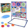 Children'S Frisbee Throwing Game Toys Indoor And Outdoor Parent-Child Interaction Jiugongge Digital Target Bracket Set