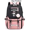 Kuromi Student Backpack With Usb Charging Port For Casual Travel And School Use