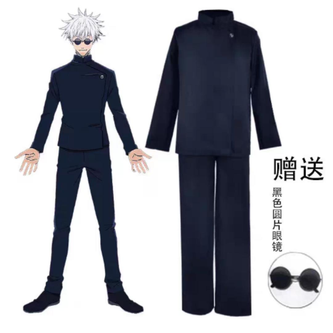 Bērnu Jujutsu Kaisen Cosplay Tērps, Satoru