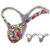 Bikini Thong Underwear Breathable Brief Low Waist Mens