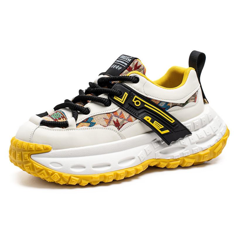 

Daddy shoes men s trend new thick-soled personalized youth men s shoes spring and autumn breathable sports casual shoes men s shoes 44