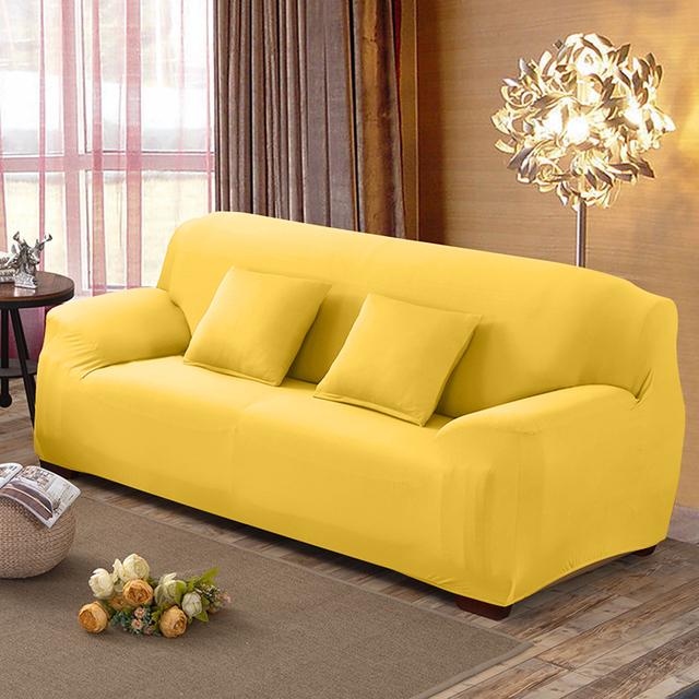 Husă elastică pentru canapea de culoare solidă Huse elastice pentru canapea pentru sufragerie Funda canapea scaun husă canapea Decor acasă 1/2/3/4 locuri