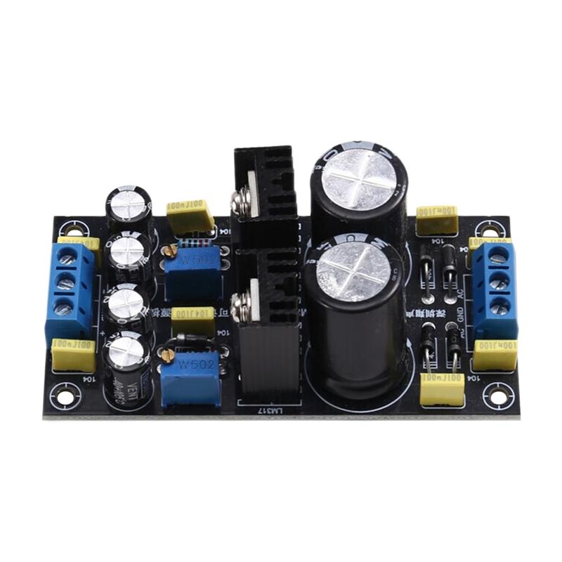 LM317 337 Power Board Adjustable Voltage Regulator Power Supply Positive Negative Dual Power AC-DC 5V 12V 24V