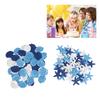 100pcs Seashell Starfish Home Decor Innovative DIY Hand Crafted Wooden Decor Patch for Party Holiday Celebration Photography