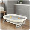 Foldable Baby Bath Tub For Infants With Thermometer & Insert, Ricokids