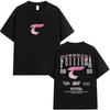 Singer TINI STOESSEL Futtura 2026 Tour New Album Printed Unisex Harajuku Style Pure Cotton Short Sleeve Fashion Streetwear