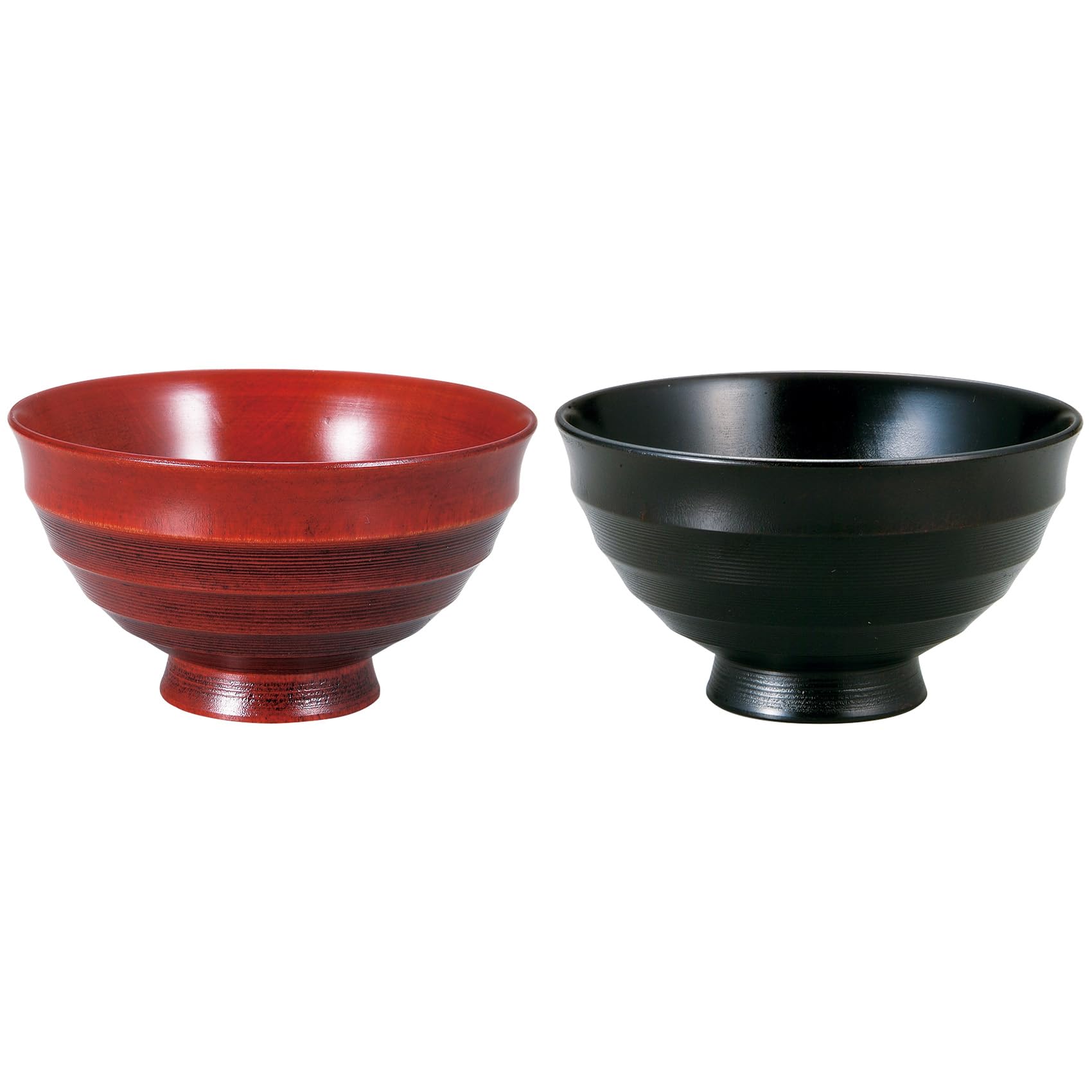 

Maeju Lacquerware Wooden 4.0 Rice Bowl Set, Cherry Blossom Design, Miyatsune, 8A-516