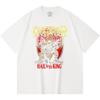 230 g/m² 100% Baumwolle Heavy Metal T-Shirt Rockband Beliebte Musik Druck Unisex Schweres Baumwoll-T-Shirt