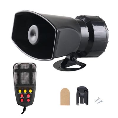 Tromba d'allarme 7 toni Suono forte e chiaro Altoparlante d'allarme wireless per auto, camion, veicoli ricreativi a 12V