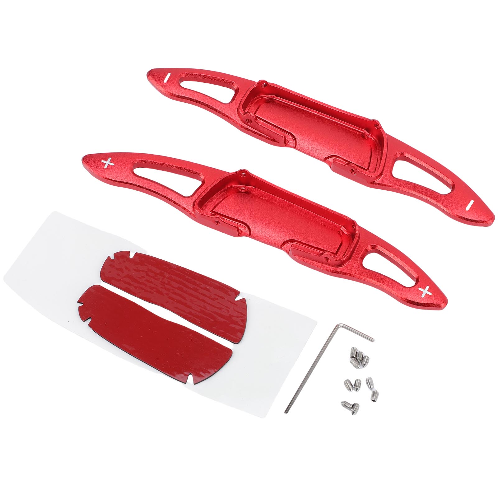 

Steering Wheel Paddle Shifter Extension Cover CNC Machining Aluminium Alloy Replacement for Mazda 3 Axela 6 Atenza CX 3 червоний