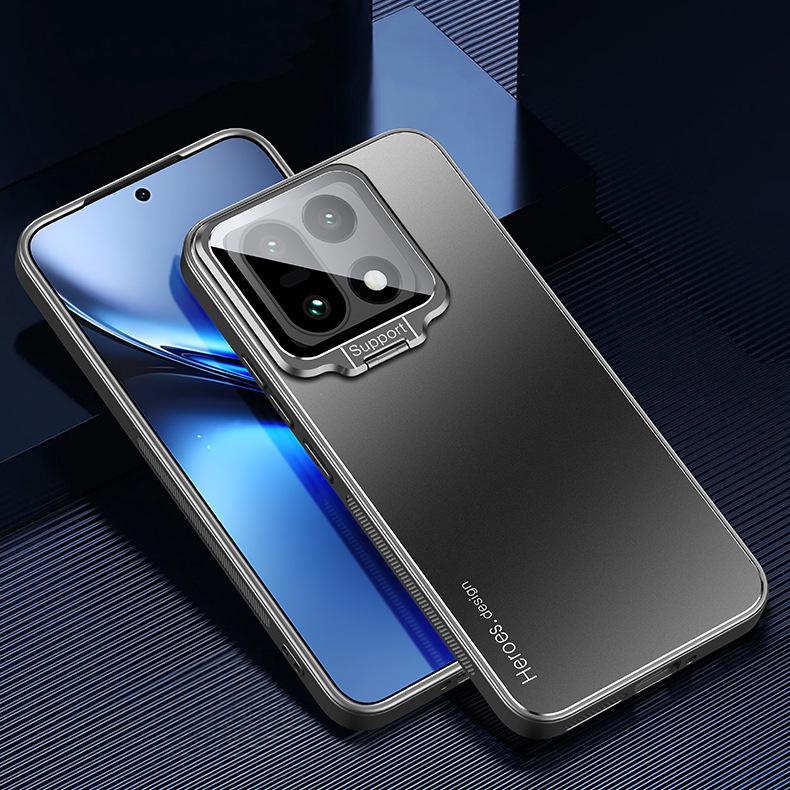 Applicable to OnePlus 11 mobile phone case, new lens film 1 + 11 all-inclusive anti-drop magnetic suction invisible bracket creative protective cover