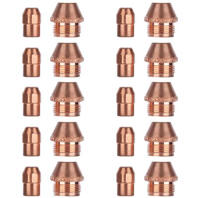 10 Set Plasma Cutter Consumables Electrode Tip Kit Nozzle Torch Accessories TZ100